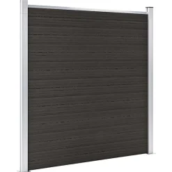vidaXL Panneau de clôture WPC 180x186 cm