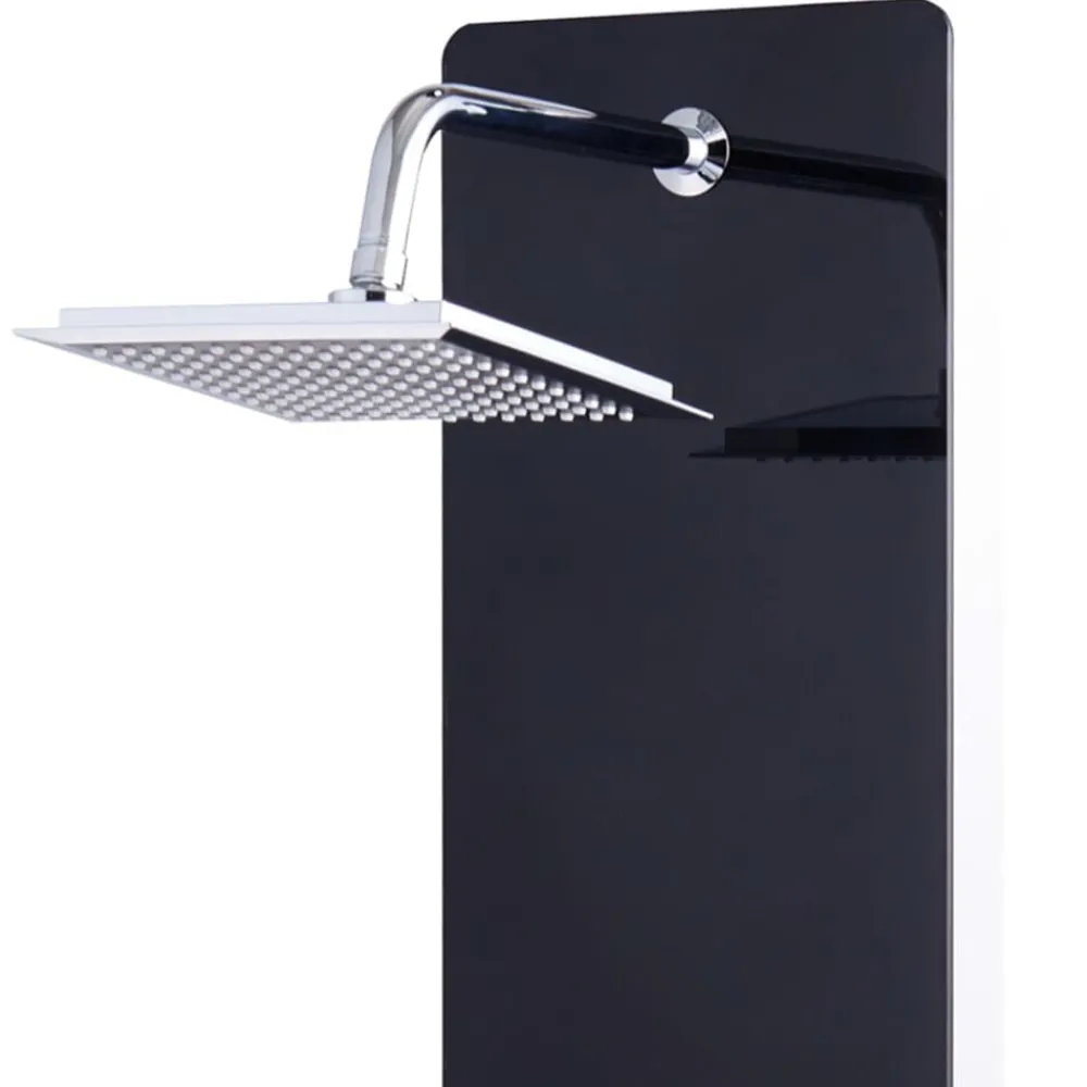 vidaXL Panneau de douche Verre 25 x 44,6 x 130 cm