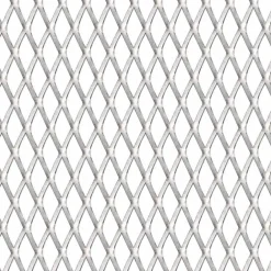 vidaXL Panneau de grillage de jardin Acier inox 50x50 cm 20x10x2 mm