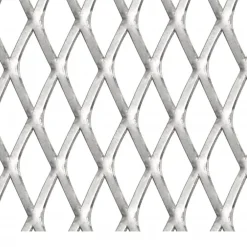 vidaXL Panneau de grillage de jardin Acier inox 50x50 cm 20x10x2 mm