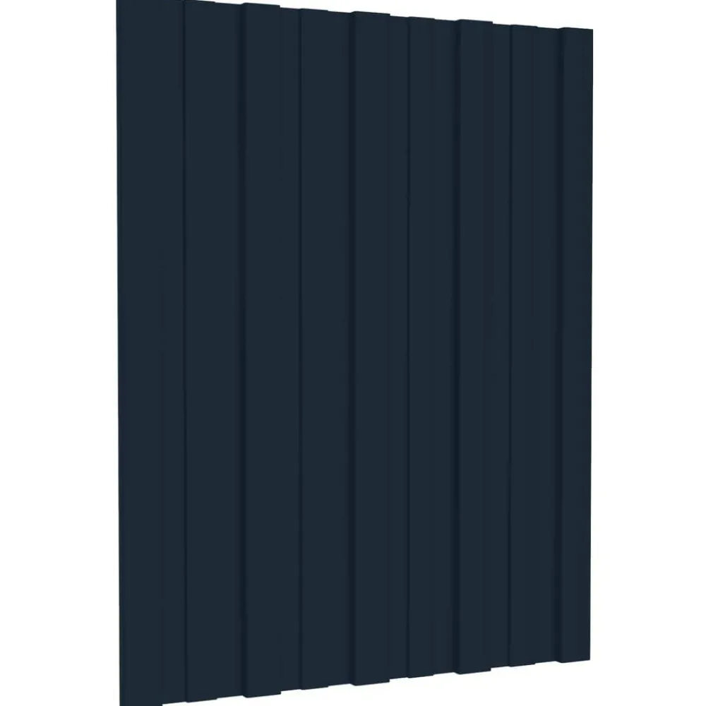 Matériaux De Construction-vidaXL Panneau de toiture 12 pcs 60 x 45 cm Acier galvanisé Anthracite