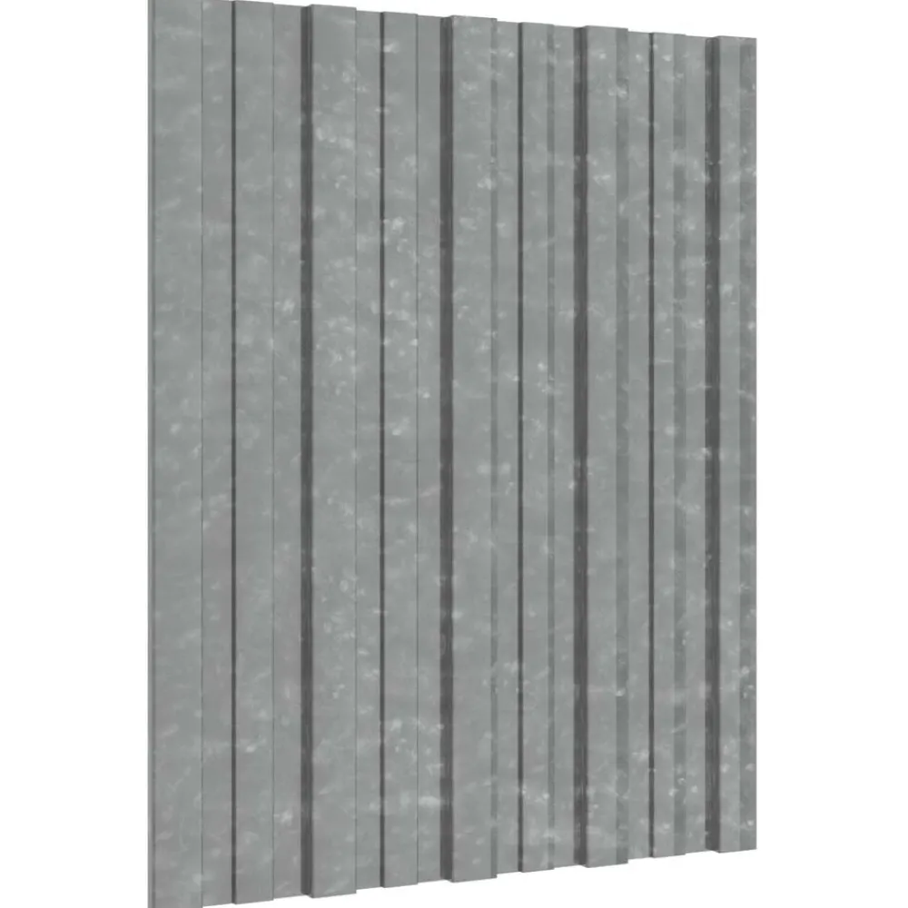 vidaXL Panneau de toiture 36 pcs 60 x 45 cm Acier galvanisé