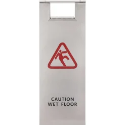 vidaXL Panneau pliable pour sols mouillés Acier inoxydable