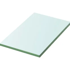 Étagères-vidaXL Panneau pour étagère Verre transparent 20 x 12 cm