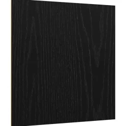 Arts & Loisirs-vidaXL Panneaux décoratifs 12 pcs Chêne noir 30 x 30 x 0,27 cm Ch&ecirc;ne noir
