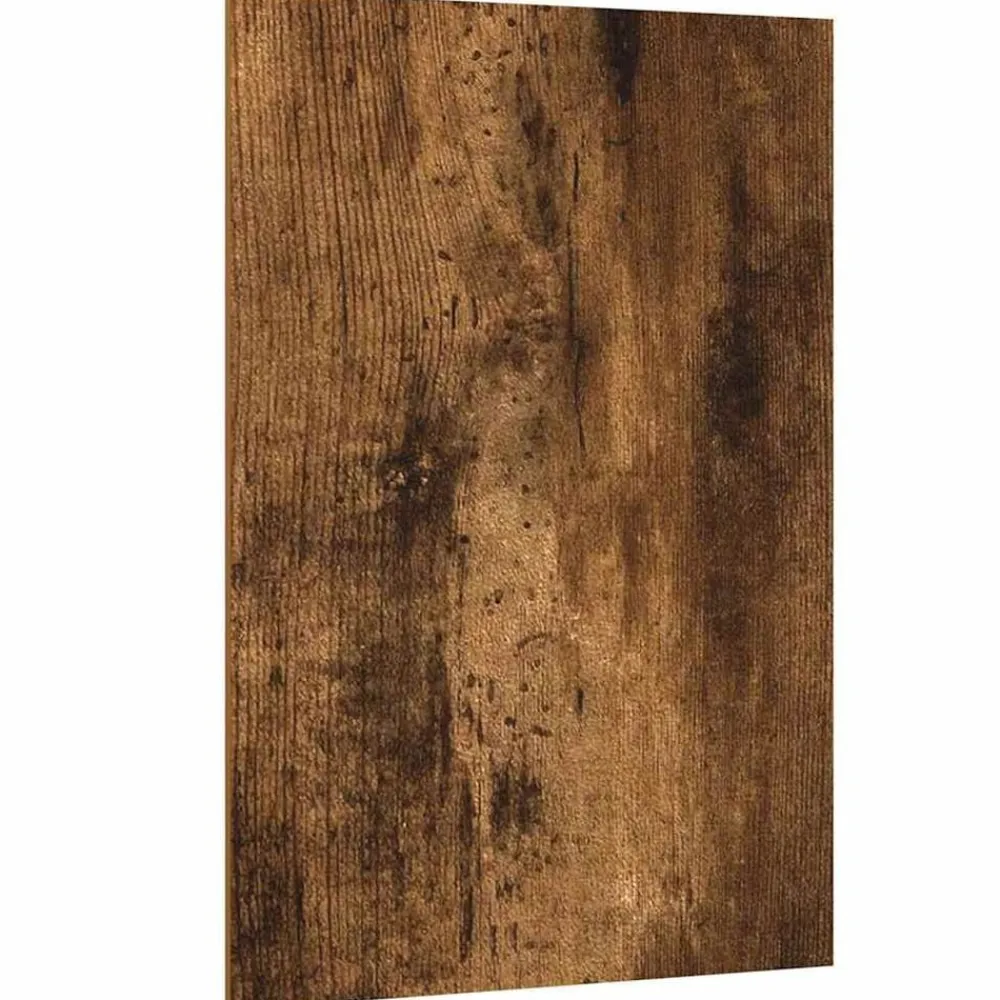 Arts & Loisirs-vidaXL Panneaux décoratifs 12 pcs Chêne fumé 15 x 21 x 0,27 cm Chêne fumé