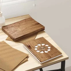 Arts & Loisirs-vidaXL Panneaux décoratifs 12 pcs 21 x 30 x 0,27 cm Bois ancien