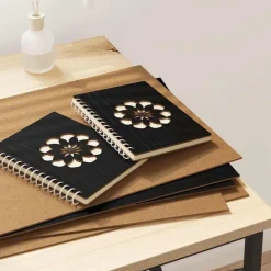 Arts & Loisirs-vidaXL Panneaux décoratifs 12 pcs Chêne noir 30 x 42 x 0,27 cm Ch&ecirc;ne noir