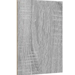 Arts & Loisirs-vidaXL Panneaux décoratifs 12 pcs Gris Sonoma 15 x 21 x 0,27 cm Sonoma gris