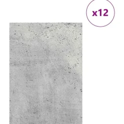 vidaXL Panneaux décoratifs 12 pcs 21 x 30 x 0,27 cm