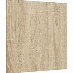 Arts & Loisirs-vidaXL Panneaux décoratifs 12 pcs Chêne Sonoma 30 x 30 x 0,27 cm Chêne sonoma