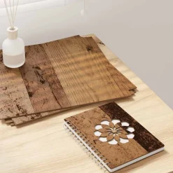 vidaXL Panneaux décoratifs 12 pcs 30 x 30 x 0,27 cm
