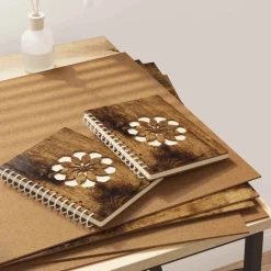 vidaXL Panneaux décoratifs 50 pcs Chêne fumé 40 x 60 x 0,27 cm