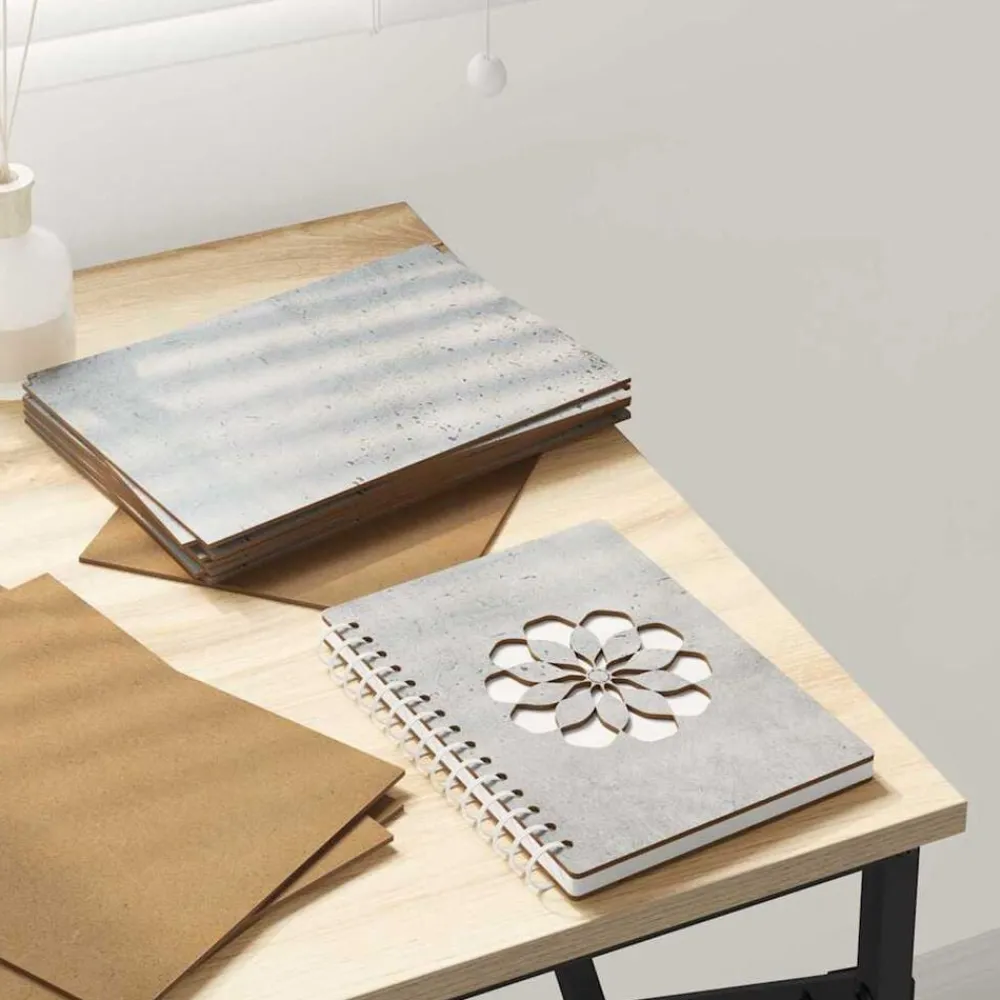 vidaXL Panneaux décoratifs 12 pcs 15 x 21 x 0,27 cm
