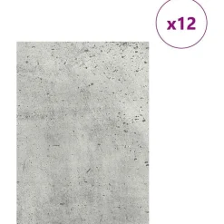 vidaXL Panneaux décoratifs 12 pcs 15 x 21 x 0,27 cm