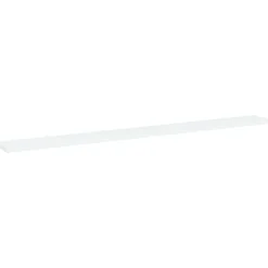 Étagères-vidaXL Panneaux de bibliothèque 4 pcs 100x10x1,5 cm Aggloméré Blanc