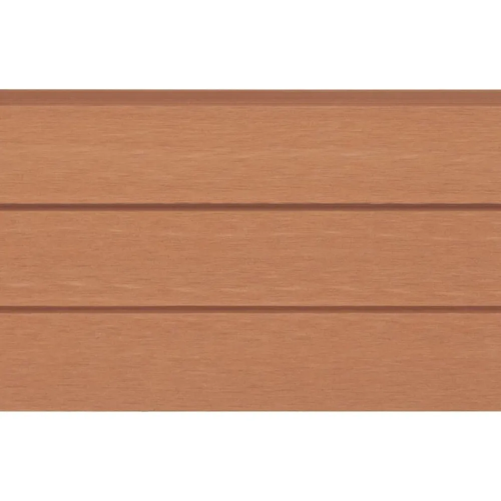 vidaXL Panneaux de clôture de remplacement 9 pcs WPC 170 cm