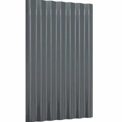 Matériaux De Construction-vidaXL Panneaux de toit 12 pcs Acier galvanisé 60x36 cm Anthracite