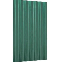 Matériaux De Construction-vidaXL Panneaux de toiture 12 pcs Acier galvanisé 60x36 cm Vert