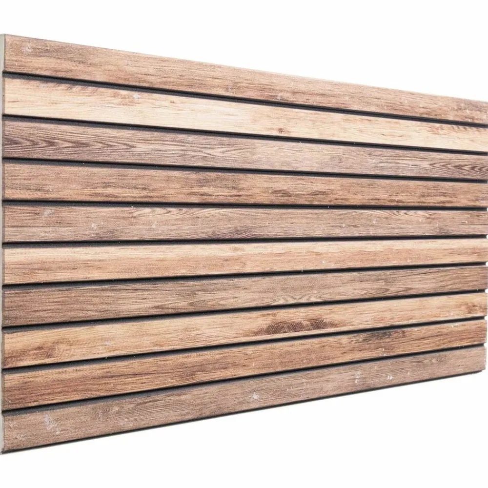 Matériaux De Construction-vidaXL Panneaux muraux 10 pcs 100 x 50 cm Mousse EPS Marron clair