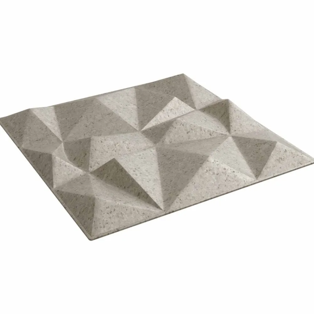 Matériaux De Construction-vidaXL Panneaux muraux 12 pcs 50 x 50 cm Mousse XPS Béton Diamant