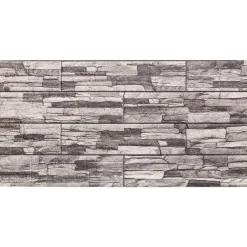 Matériaux De Construction-vidaXL Panneaux muraux 10 pcs 100 x 50 cm Gris foncé et gris clair