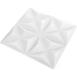 vidaXL Panneaux muraux 48 pcs 50 x 50 cm Mousse XPS