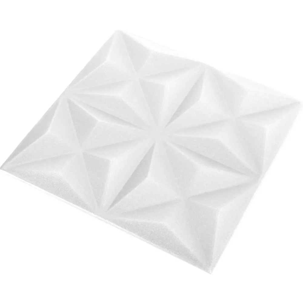 vidaXL Panneaux muraux 48 pcs 50 x 50 cm Mousse XPS
