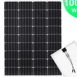 vidaXL Panneaux Solaires Aluminium