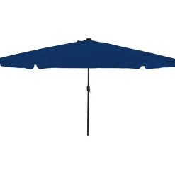 Pelouses & Jardins-vidaXL Parasol de jardin 395 x 395 x 245 cm Polyester Azur