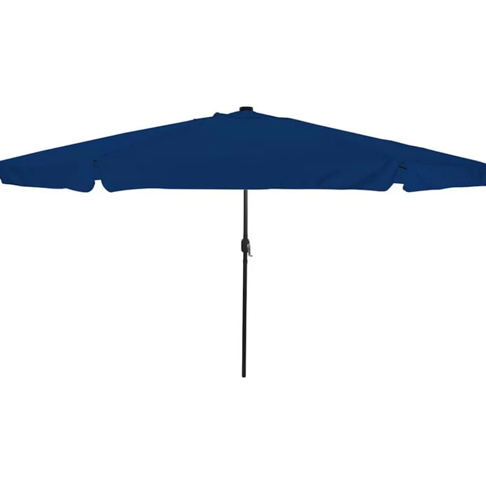 Pelouses & Jardins-vidaXL Parasol de jardin 395 x 395 x 245 cm Polyester Azur