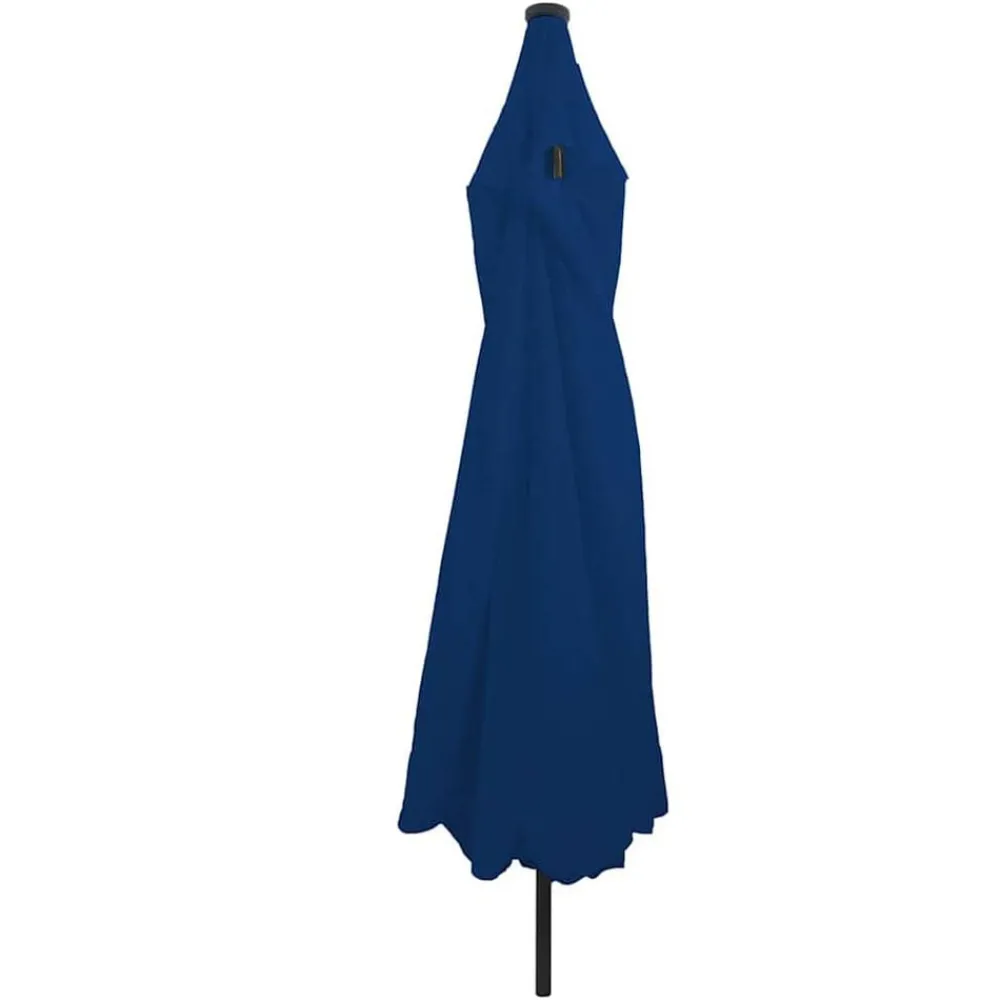 Pelouses & Jardins-vidaXL Parasol de jardin 395 x 395 x 245 cm Polyester Azur