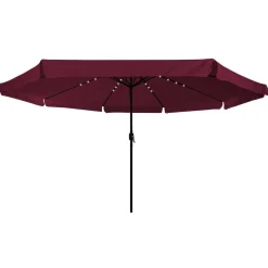vidaXL Parasol de jardin 395 x 395 x 245 cm Polyester