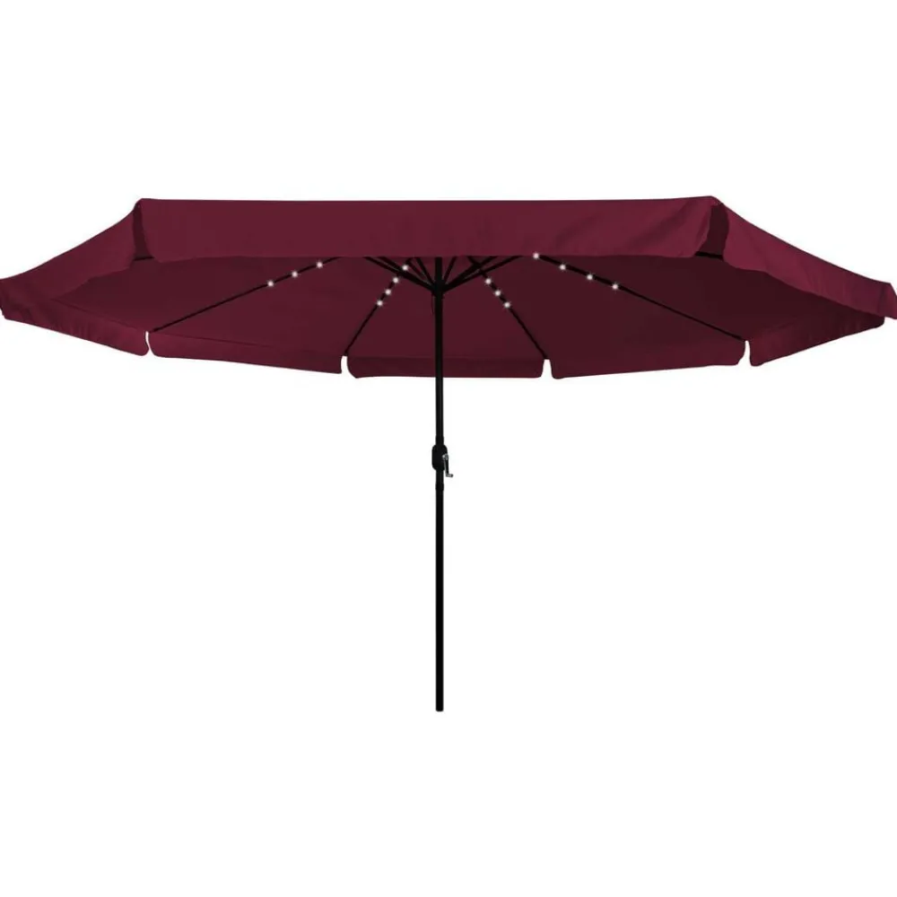 vidaXL Parasol de jardin 395 x 395 x 245 cm Polyester