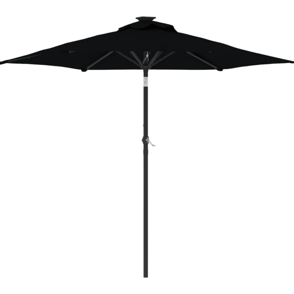 vidaXL Parasol de jardin avec mât en acier 225x225x212 cm