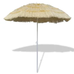 Pelouses & Jardins-vidaXL Parasol de plage inclinable style Hawaii