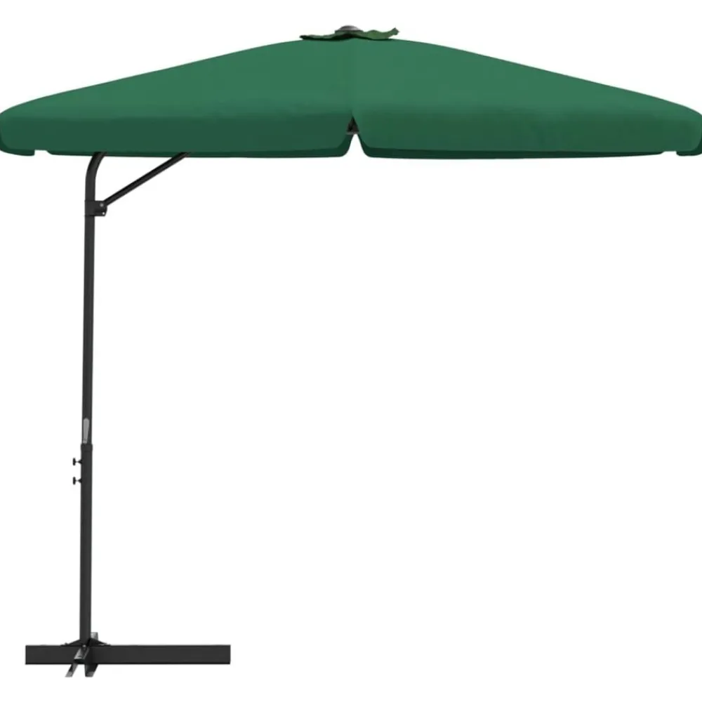 vidaXL Parasol d'extérieur avec mât en acier 300 cm