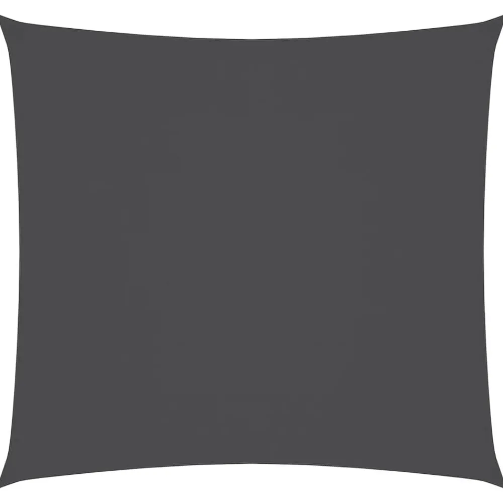 Pelouses & Jardins-vidaXL Parasol en tissu oxford carré 3,6 x 3,6 m Anthracite