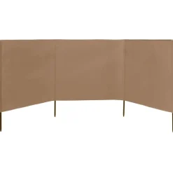 vidaXL Paravent 3 panneaux Tissu 400 x 120 cm