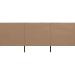 vidaXL Paravent 3 panneaux Tissu 400 x 120 cm