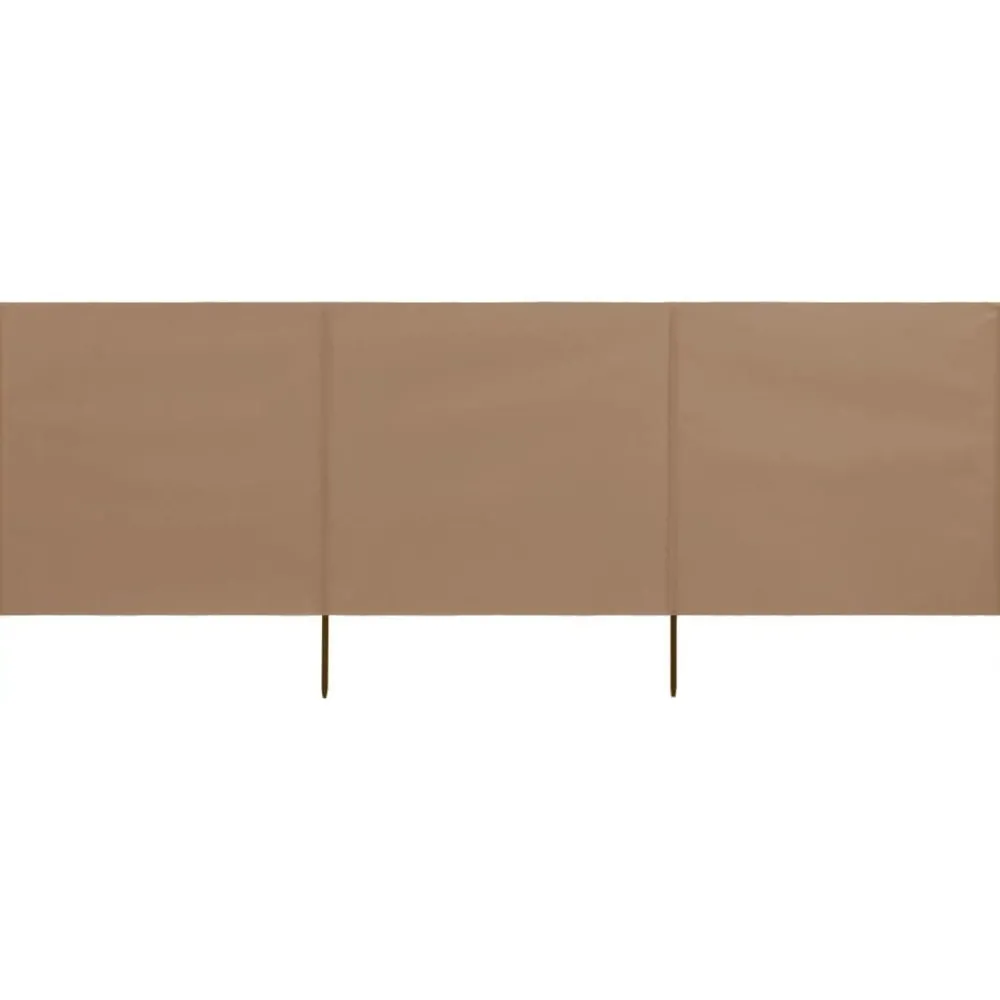 vidaXL Paravent 3 panneaux Tissu 400 x 120 cm
