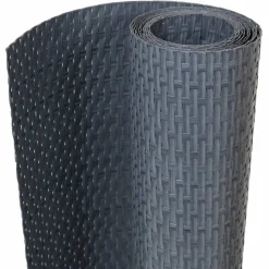 Clôtures & Barrières-vidaXL Paravent de balcon 300x80 cm résine tressée Anthracite