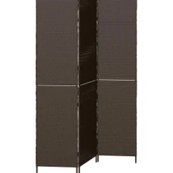 vidaXL Paravent 146 x 180 cm. polyrotin