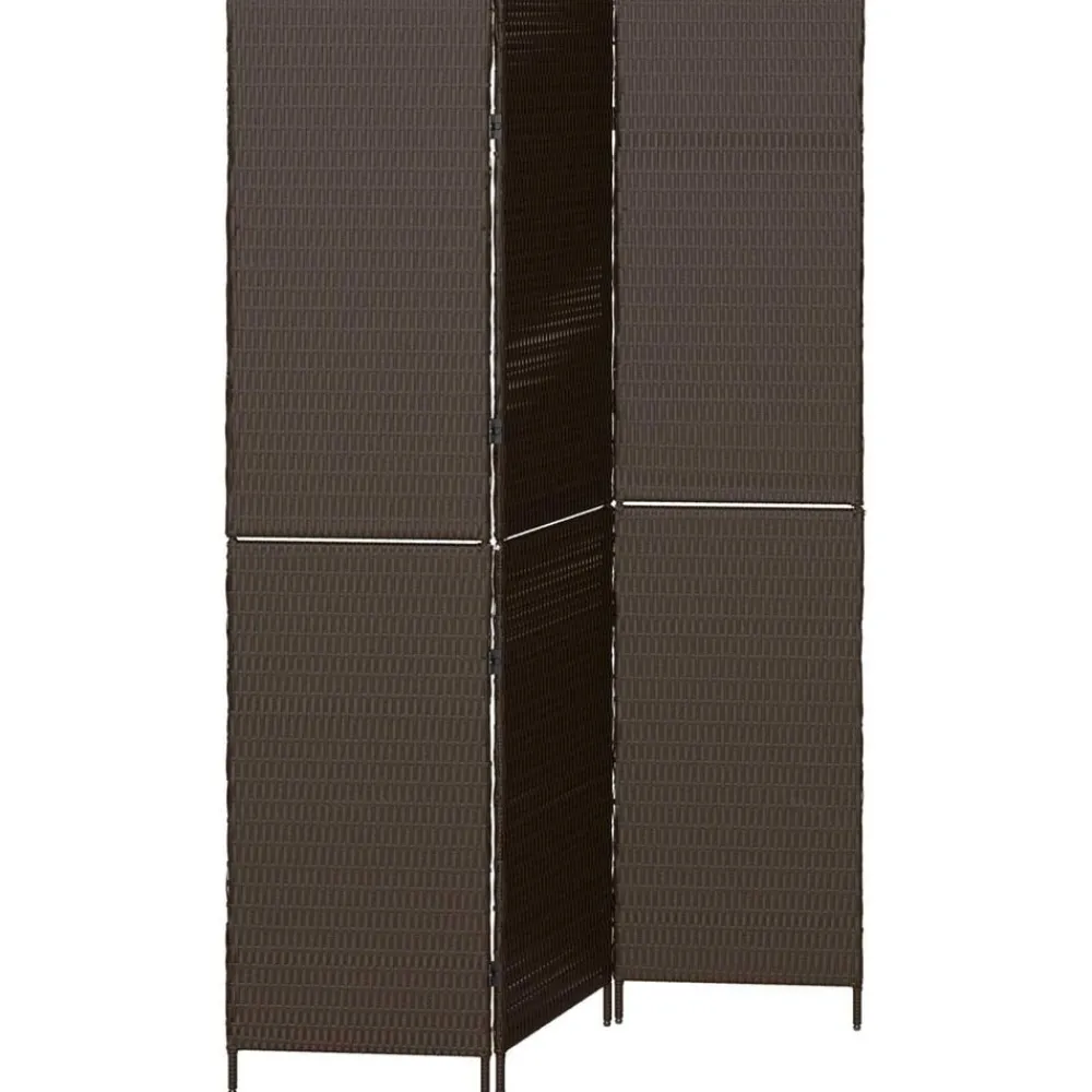 vidaXL Paravent 146 x 180 cm. polyrotin