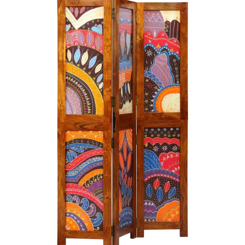 Séparateurs De Pièces-vidaXL Paravent Marron miel 105 x 1,5 x 160 cm Bois d'Acacia Massif