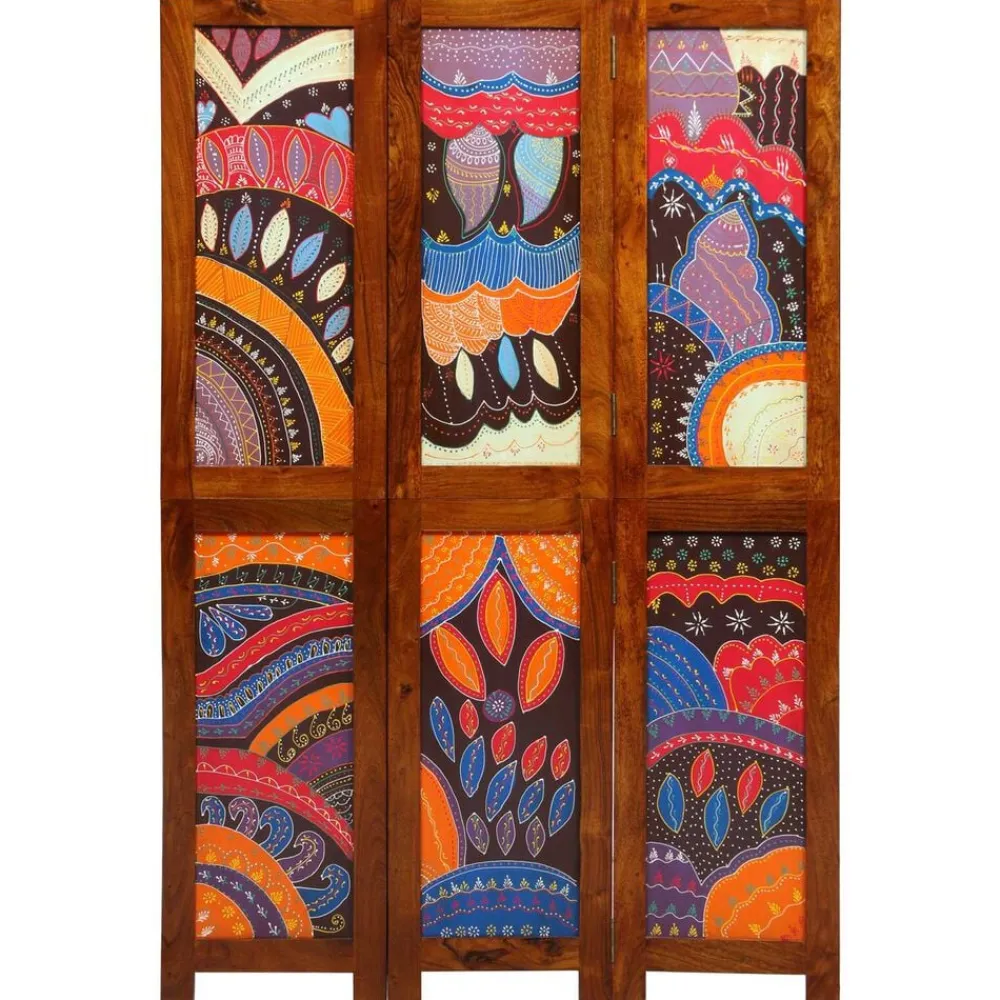 Séparateurs De Pièces-vidaXL Paravent Marron miel 105 x 1,5 x 160 cm Bois d'Acacia Massif