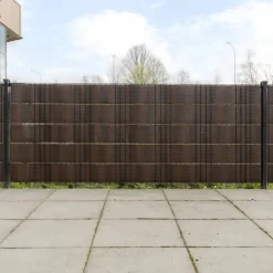 vidaXL Paravents de balcon 10pcs 255x19cm résine tressé