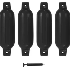 vidaXL Pare-choc de bateau 4 pcs 41x11,5 cm PVC