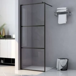 vidaXL Paroi de douche à l'italienne à verre ESG 80x195 cm
