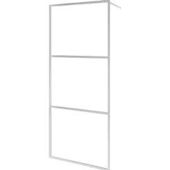 vidaXL Paroi de douche à l'italienne à verre ESG transparent 80x195 cm